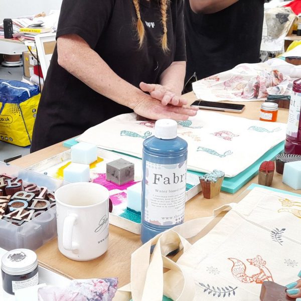 Full Day Indian Block Printing 24th October 2025 10am-4pm Henley in Arden, Warwickshire