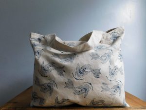 Koi Fish Tote Bag